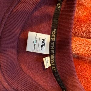 Vans cropped sweatshirt